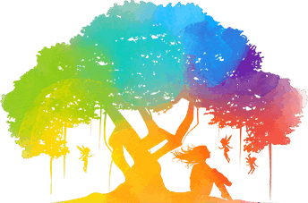 Rainbow Tree Icon